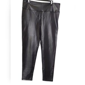 Mono B Shiny Black Leggings